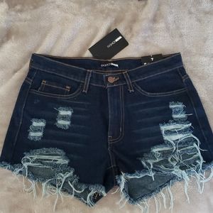 Fashion Nova Gonna Love Me Distressed Shor…